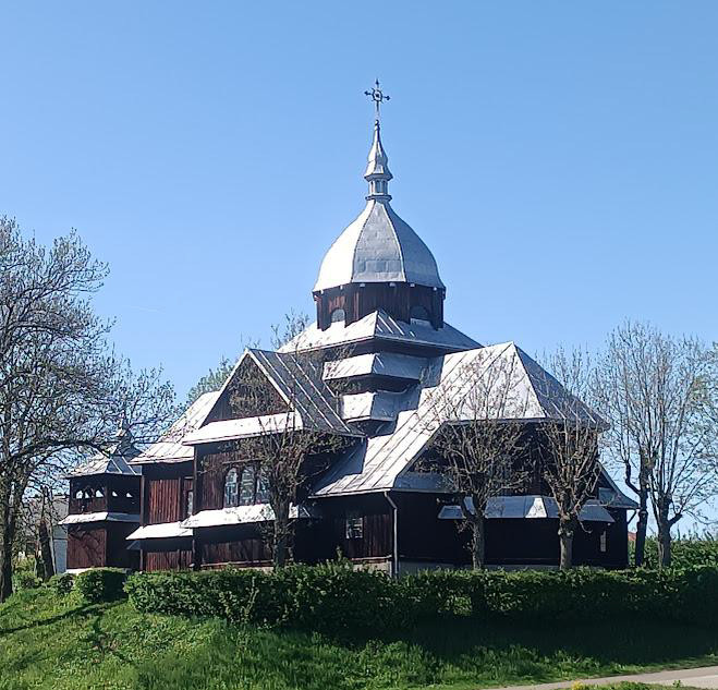 Cerkiew w Fredropolu na trasie spaceru